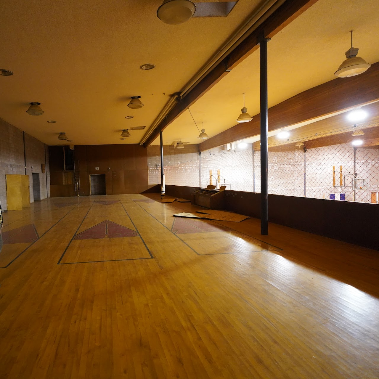Balcony and Audience Space earlier photographed condition